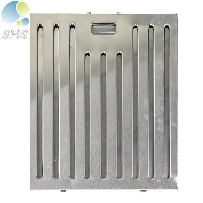 Nerūsējošā tērauda sieta tauku filtri